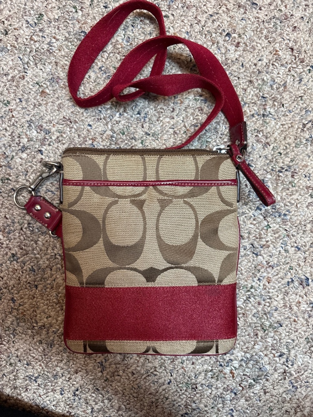 Coach Crossbody - Red